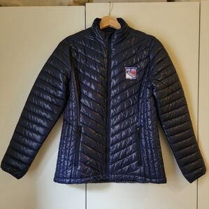NWT Rangers Puffer Jacket